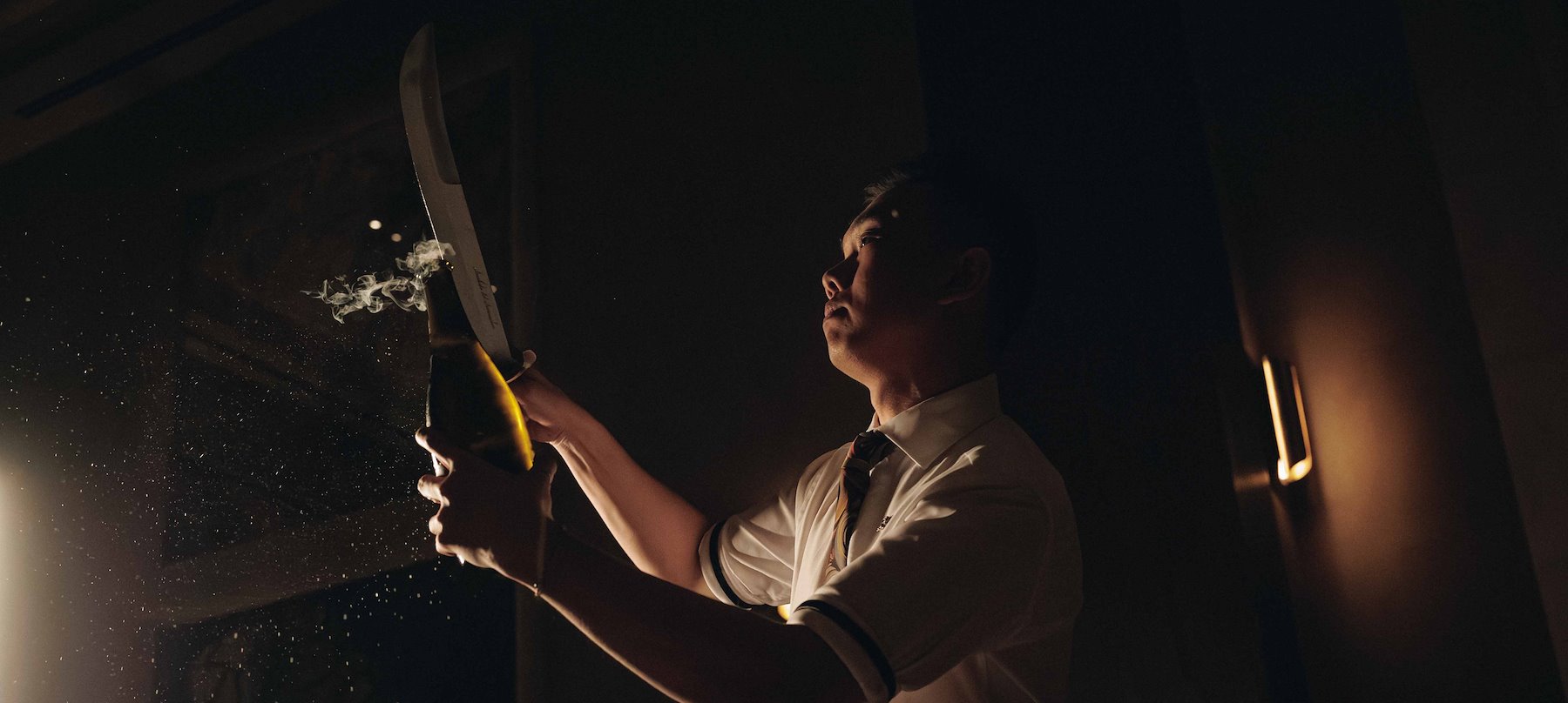 The Evening Ritual - Champagne Sabering